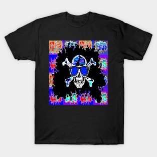 graffiti urban skull T-Shirt